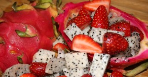 dragon fruit salad