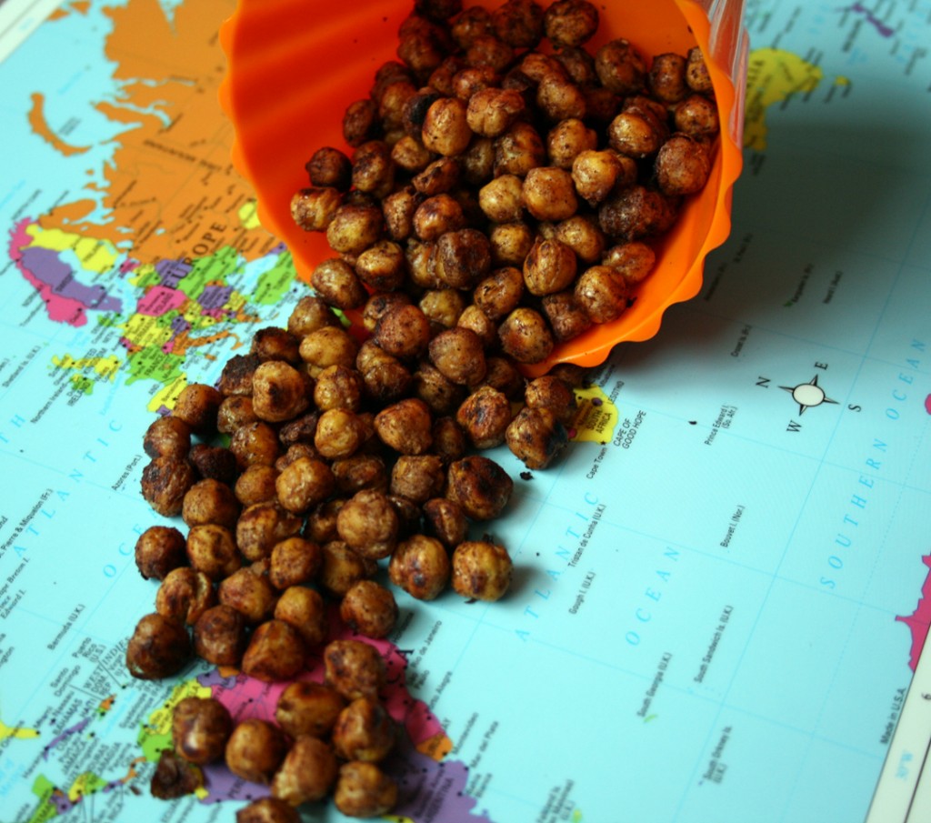 crunchy chickpeas