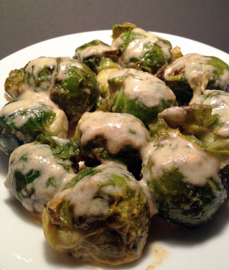 » Brussel Sprouts in Cream Any Kitchen Will Do