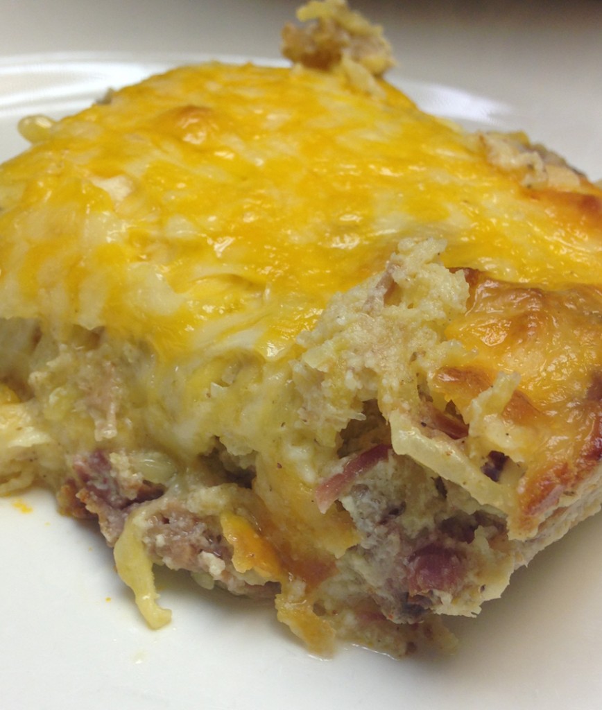 meaty squash bake