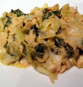 creamy collard cabbage